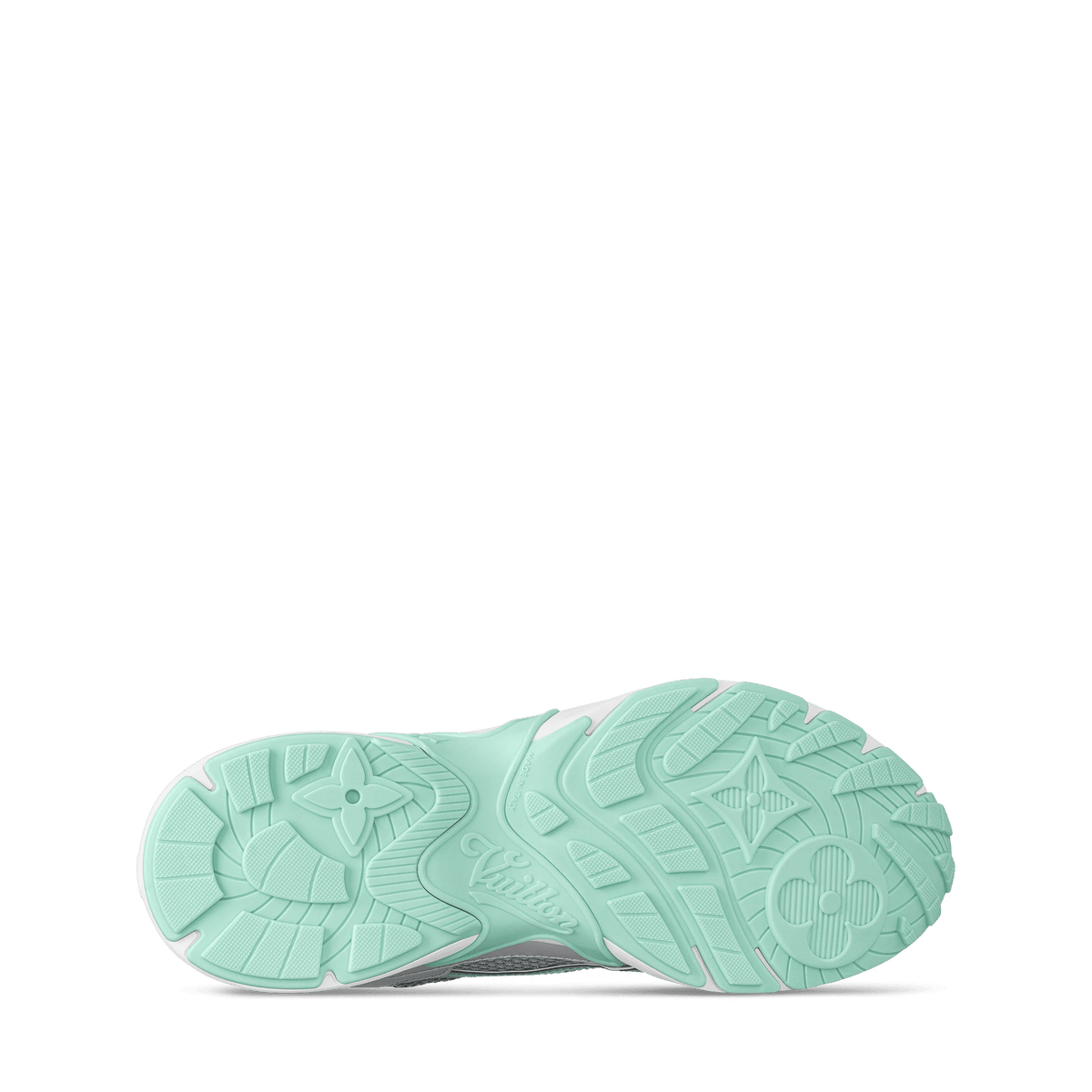 Women's LV Olympia Water Green Technical Sneaker 1AHOLH