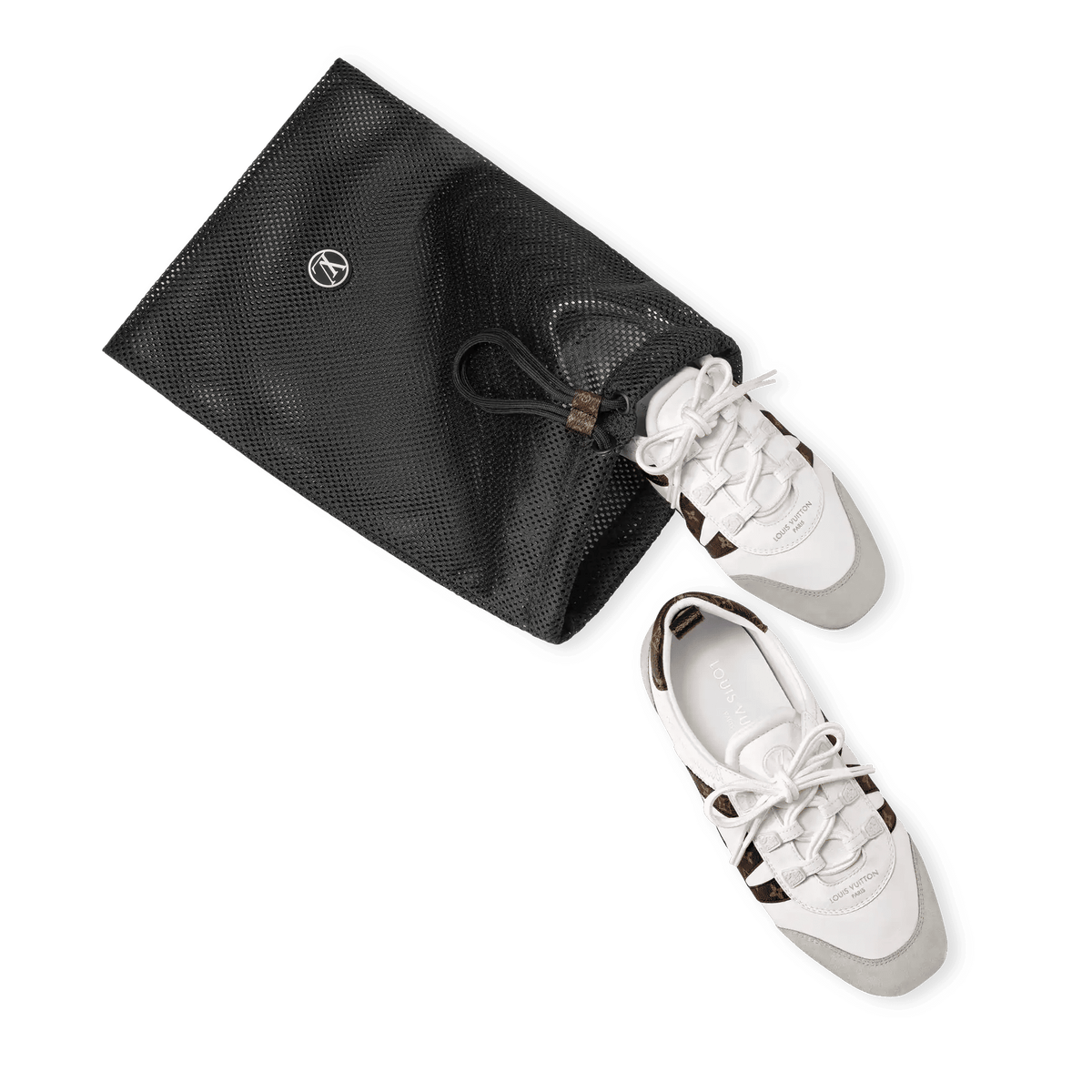 Women's LV Sneakerina Sneaker White Lambskin 1AHNC6