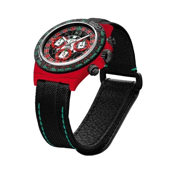 DW Daytona quartz fiber lucky player 3 (casino v.3) 40mm red quartz