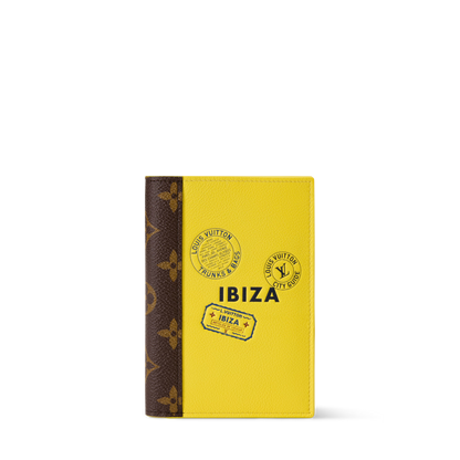 Women's Passport Cover City Guide Cowhide Leather Travel Wallet M28496