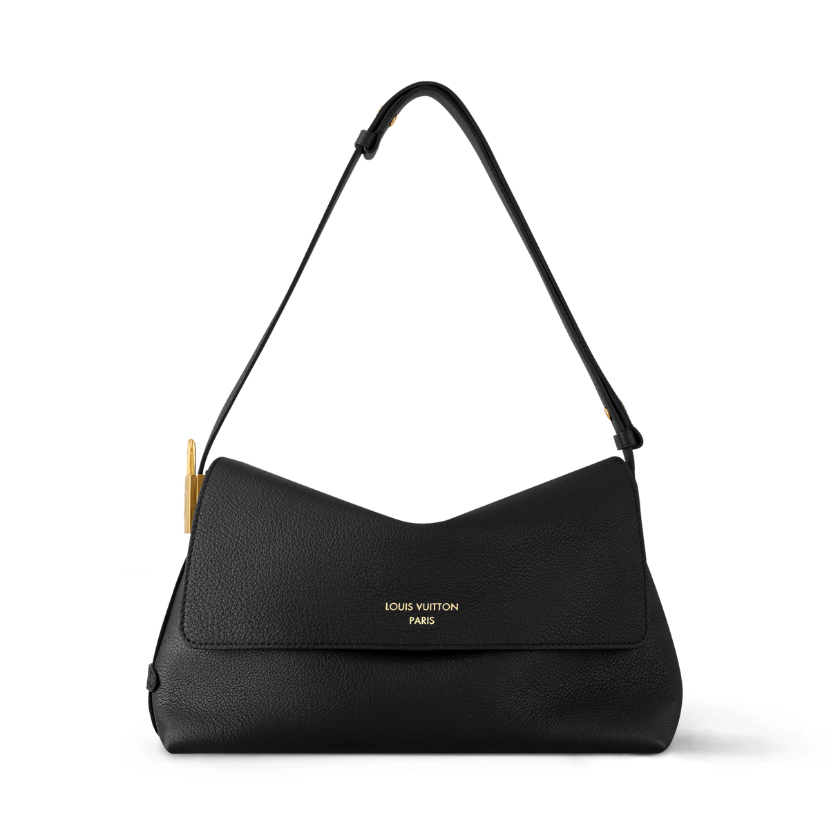 Women's Low Key Messenger Cognac Calfskin Leather Flap Bag M13151