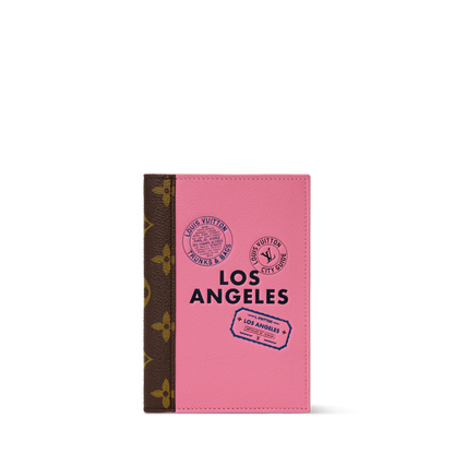 Women's Passport Cover City Guide Cowhide Leather Travel Wallet M29103