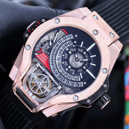 HB MP-09 Tourbillon Bi-Axis 49mm, Ref#909.NX.1120.RX