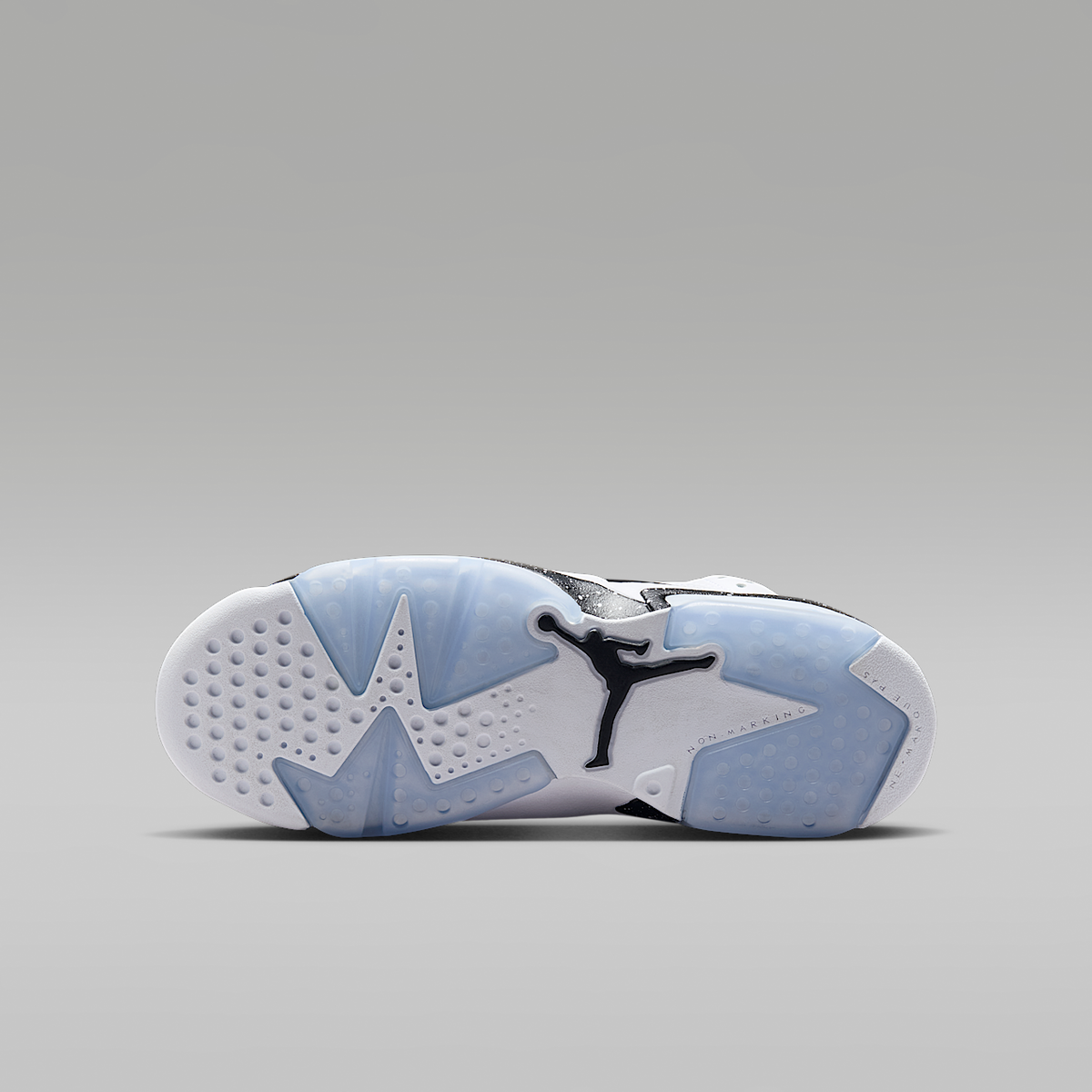 Jordan Air 6 Retro Big Kids' Shoes White/Black 384665-108