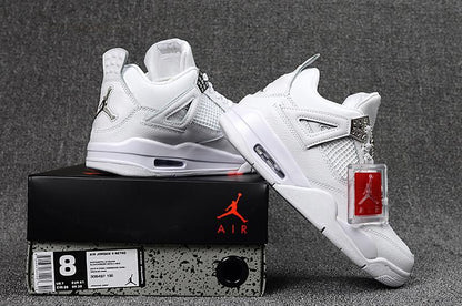 Air Jordan 4 All White AJ4 Classic