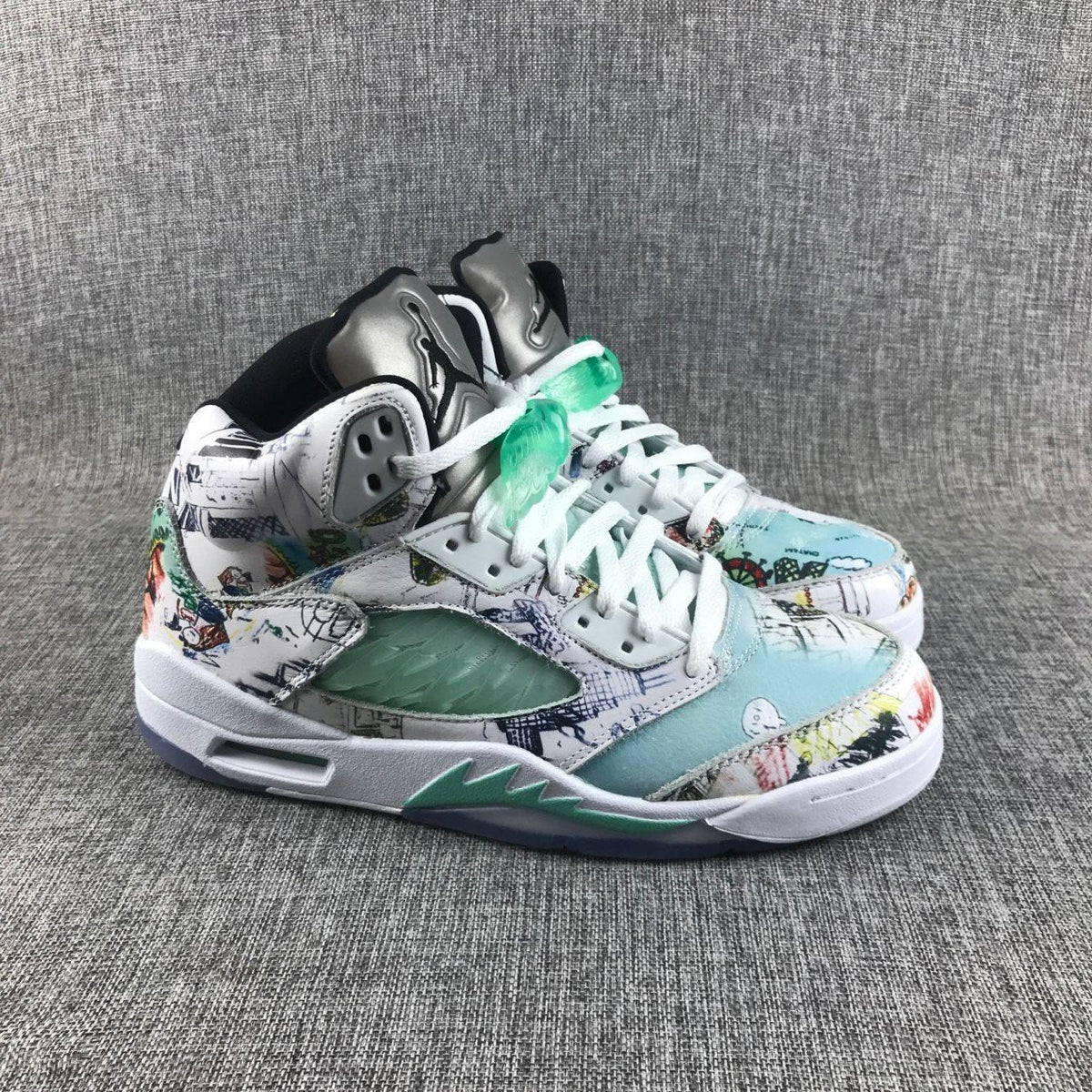 Air Jordan 5 Colorful Comic AJ5 Classic