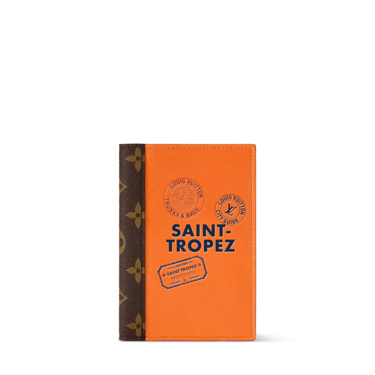 Women's Passport Cover City Guide Cowhide Leather Travel Wallet M29103