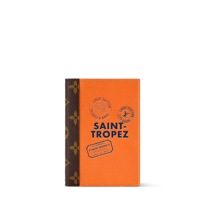 Women's Passport Cover City Guide Cowhide Leather Travel Wallet M28496