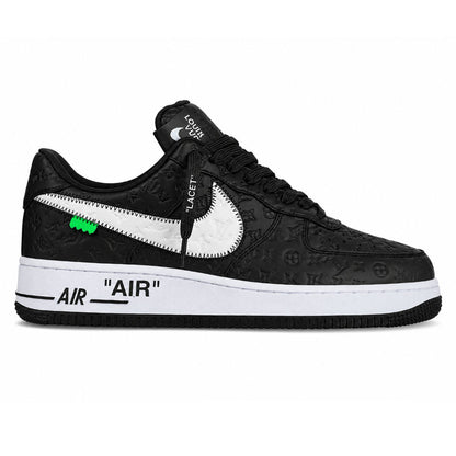 Air Force 1 x Louis Vuitton 07 Low â€˜By Virgil Abloh Black/Whiteâ€™ Best Quality