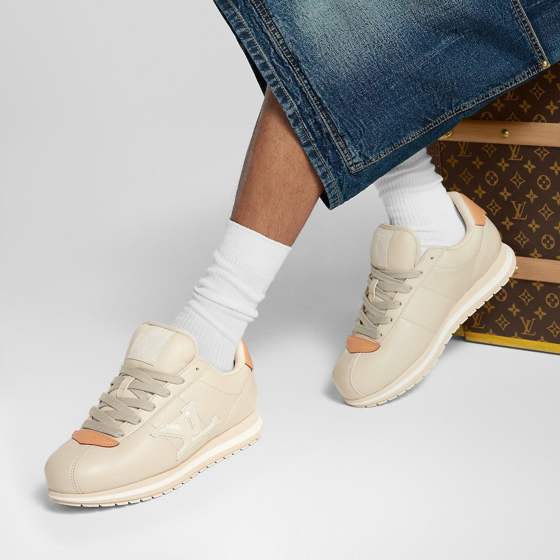 LV Buttersoft Sneaker Beige