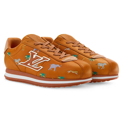 LV Buttersoft Sneaker Cognac Brown