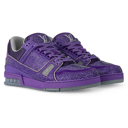Louis Vuitton LV Trainer Sneaker â€˜Purple Crystalsâ€™
