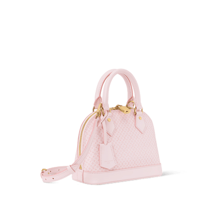 Women's Alma BB Light Bliss Calfskin Leather Handbag M29416