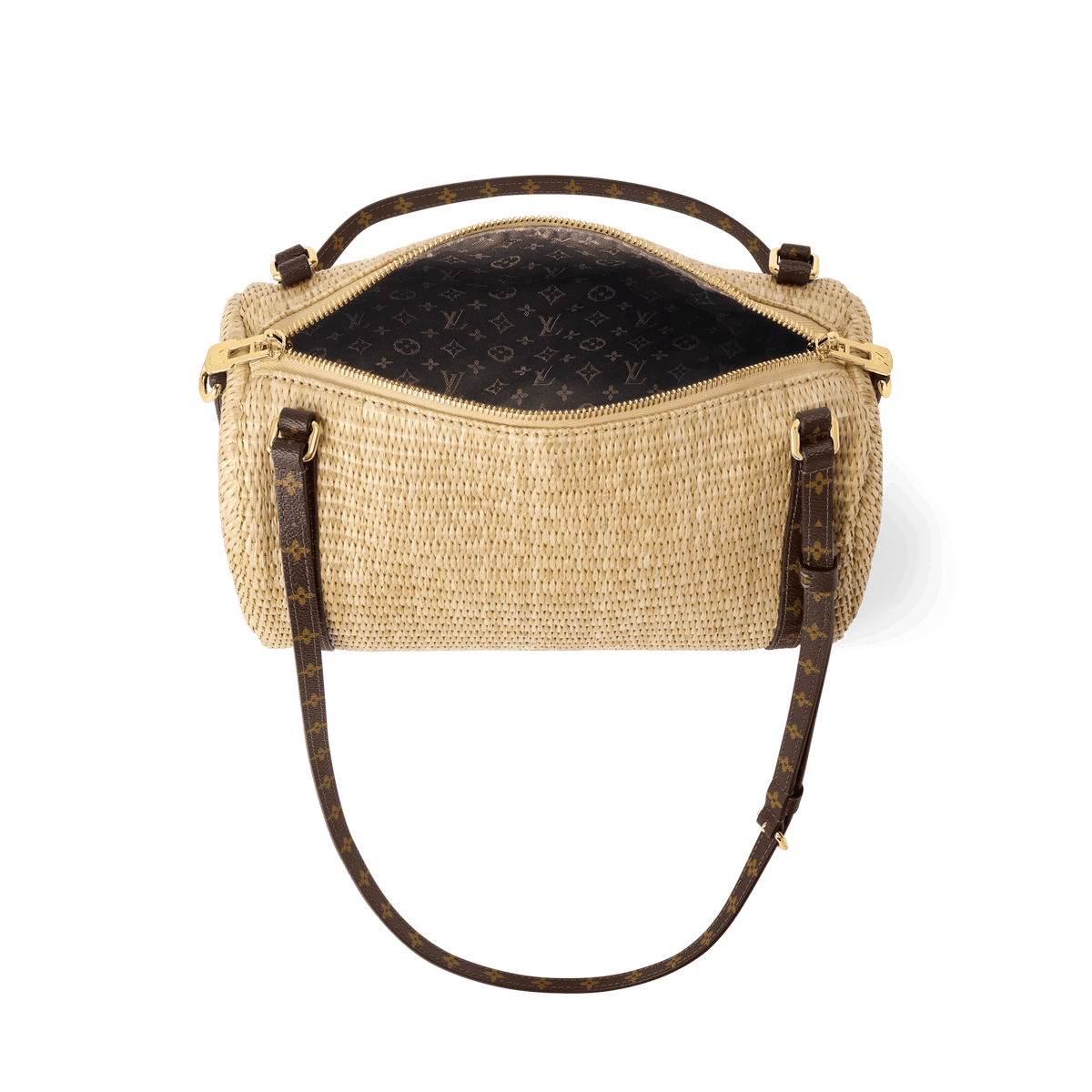 Women's Express PM Raffia-Effect Canvas Tote Bag