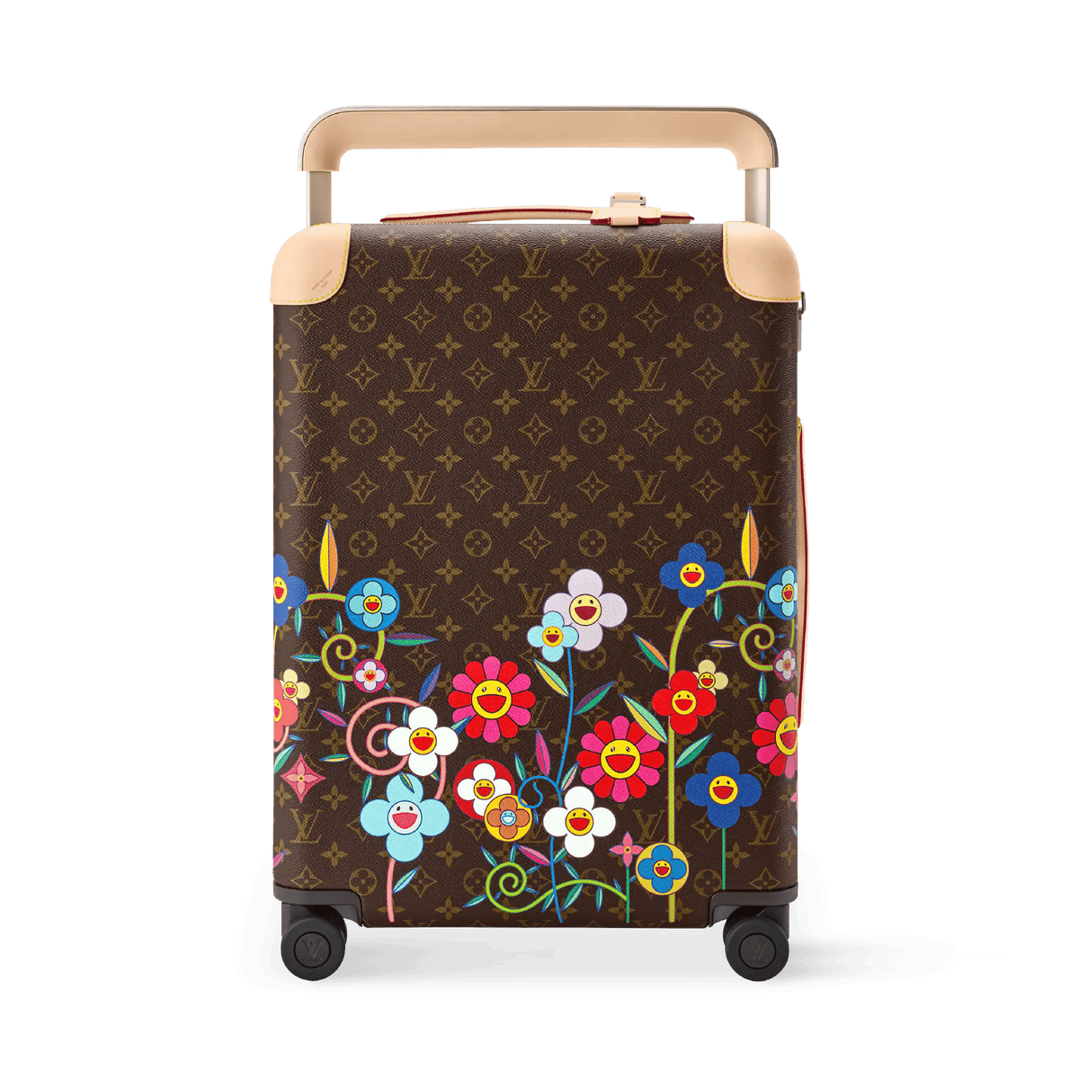 Horizon 55 Rolling Suitcase Monogram Garden M28237