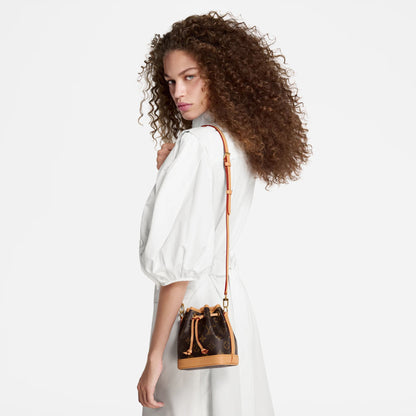 Women's Nano Noé Monogram Canvas Handbag M81266