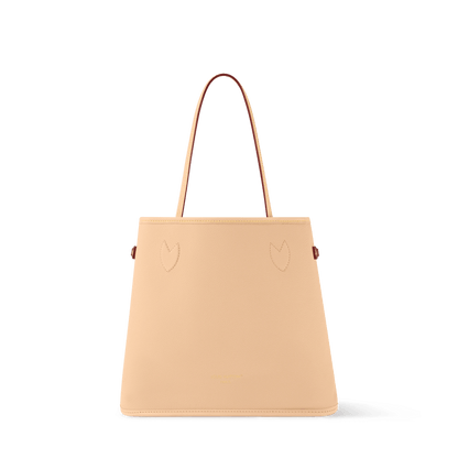 Women's Neverfull Inside Out MM Monogram Dune Canvas Tote Bag