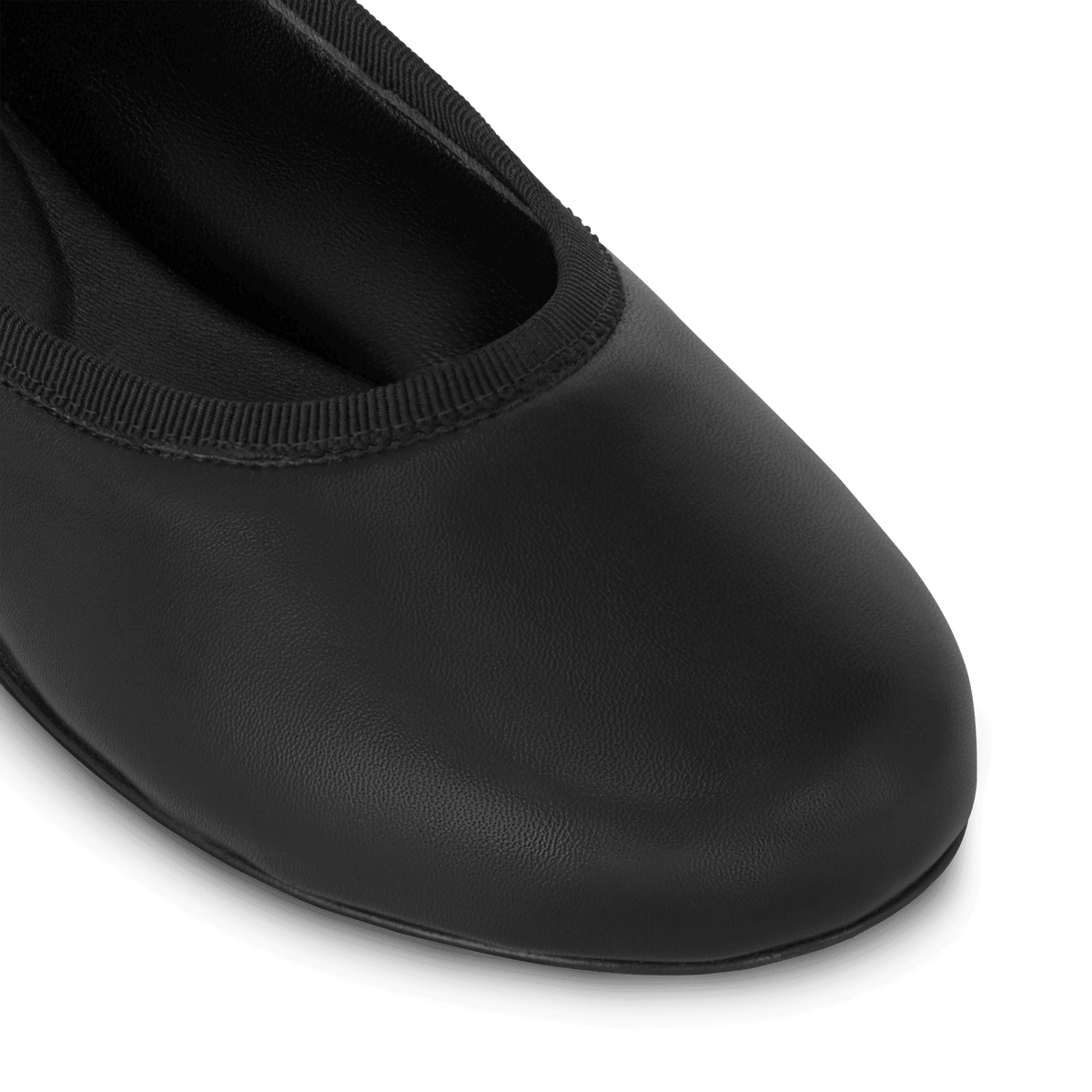 Women's Romy Flat Ballerina Black 1ACUKM