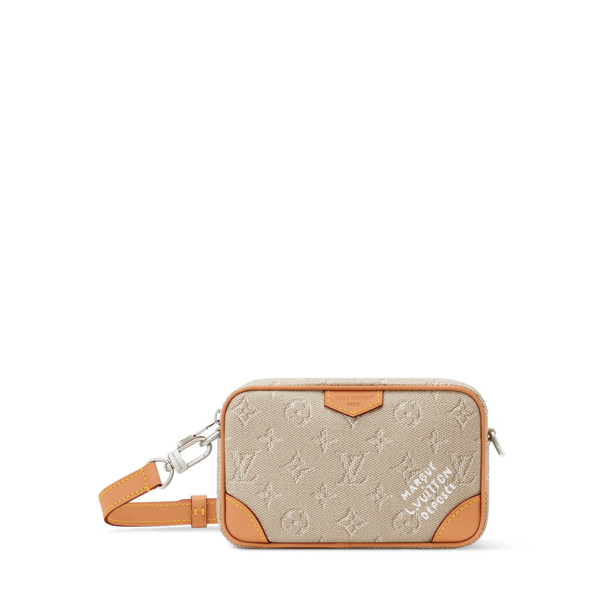 Men's Trocadéro Wearable Wallet Monogram Heritage Linen