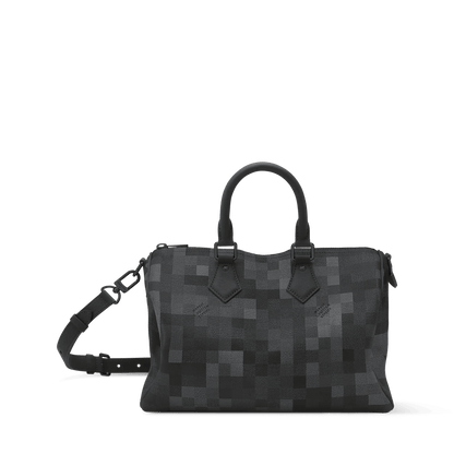 Men's Speedy 30 Bandoulière Bag Damoflage Black