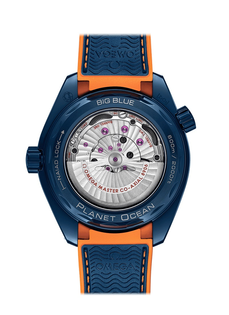 OMG Seamaster PLANET OCEAN 600M CO‑AXIAL MASTER CHRONOMETER GMT Ref# 215.92.46.22.03.001