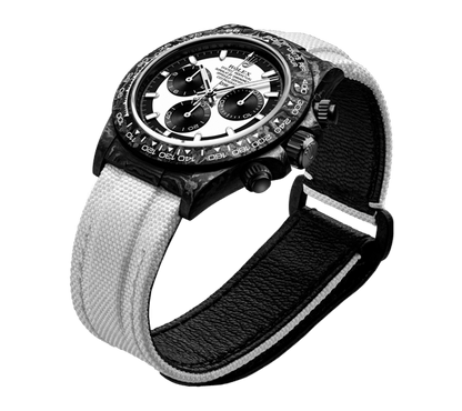 DW Daytona carbon cream 40mm oyster black