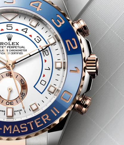 Yacht-Master II, Stainless Steel and 18k Everose Gold, 44mm, Ref# 116681-0002