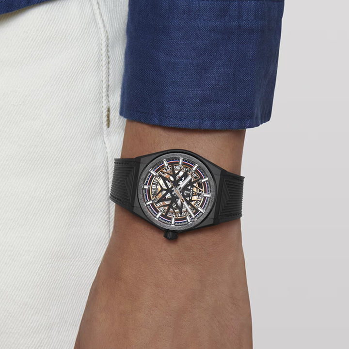 ZN Defy Classic Skelton Fusalp Black – 49.9000.670-1/22.R797